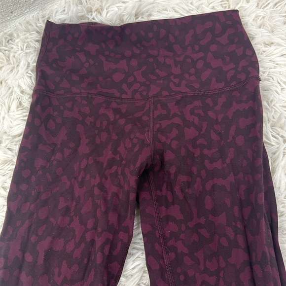 Lululemon Align Crop *21" Formation Camo Dark Adobe Multi - Picture 2 of 5